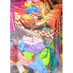 10 Ballons Thème Course – Lot Multicolore pour Anniversaire