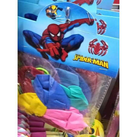 10 Multicolor Balloons – Superhero Theme