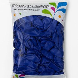 Navy Blue Latex Balloons – Pack of 100