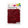 Ballons Bordeaux Latex - Lot de 100