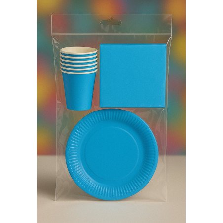 Dark Blue Birthday Party Pack – 30 pcs
