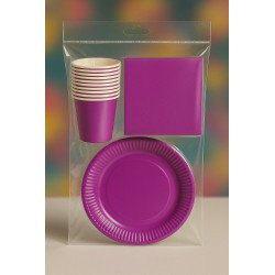 Pack Anniversaire Violet – 30 pièces
