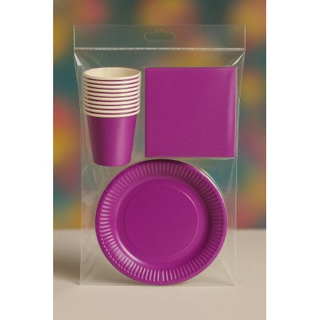 Purple Birthday Party Pack – 30 pcs