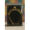 Serre-tête Doré “HAPPY BIRTHDAY”