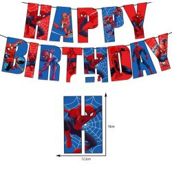 Spider-Man "Happy Birthday" Banner