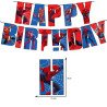 Guirlande Anniversaire "Happy Birthday" – Spider-Man