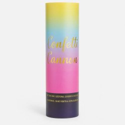 Canon à Confettis Multicolore – Dégradé Pastel Arc-en-Ciel