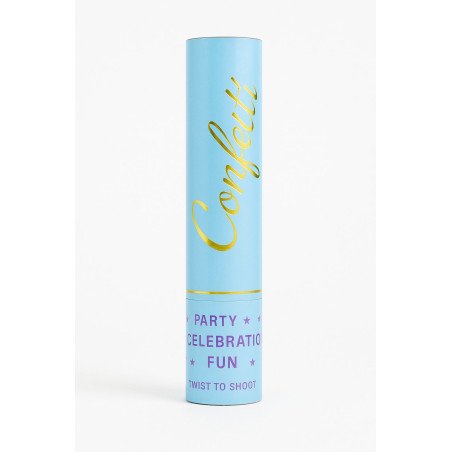 Sky Blue Confetti Cannon