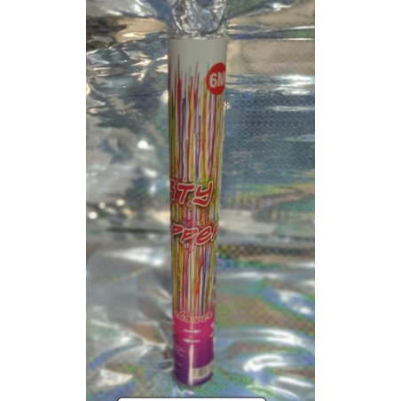 6M Multicolor Confetti Cannon