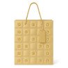Gold Gift Bag with Gold Studs