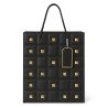 Black Gift Bag with Gold Studs