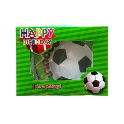 Pack Anniversaire Thème Football – 6 Articles (10 pièces par article)
