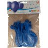 10 BALLONS BLEU MARINE
