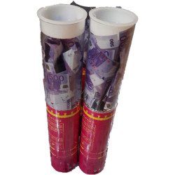 Canon à Confettis Billets de 500 Euros - Party Popper
