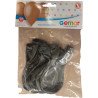 BALLONS MARRON 10PCS 26 CM