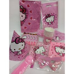 Complete Hello Kitty Party Pack - 10 Items / 10 Pieces per Item