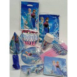 Pack de 10 Articles - Thème La Reine des Neiges (Frozen)