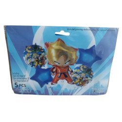 Pack de 5 Ballons de Décoration - Thème Dragon Ball