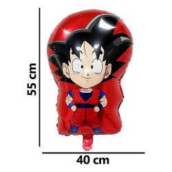 Pack de 5 Ballons de Décoration - Thème Goku