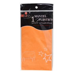 Nappe de Fête en Plastique BELINA - Orange