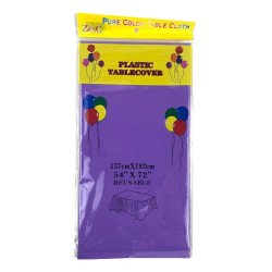 Nappe en Plastique Bleu Violet - Heavy Duty