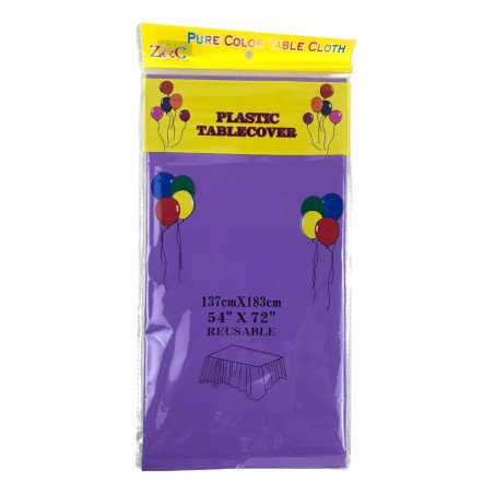 Nappe en Plastique Bleu Violet - Heavy Duty