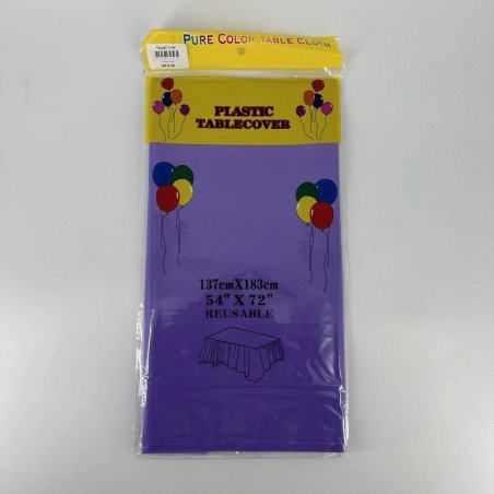 Nappe en Plastique Bleue - Heavy Duty