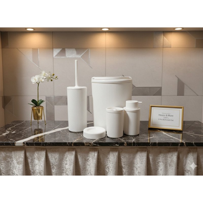 5-Piece Bathroom Accessory Set