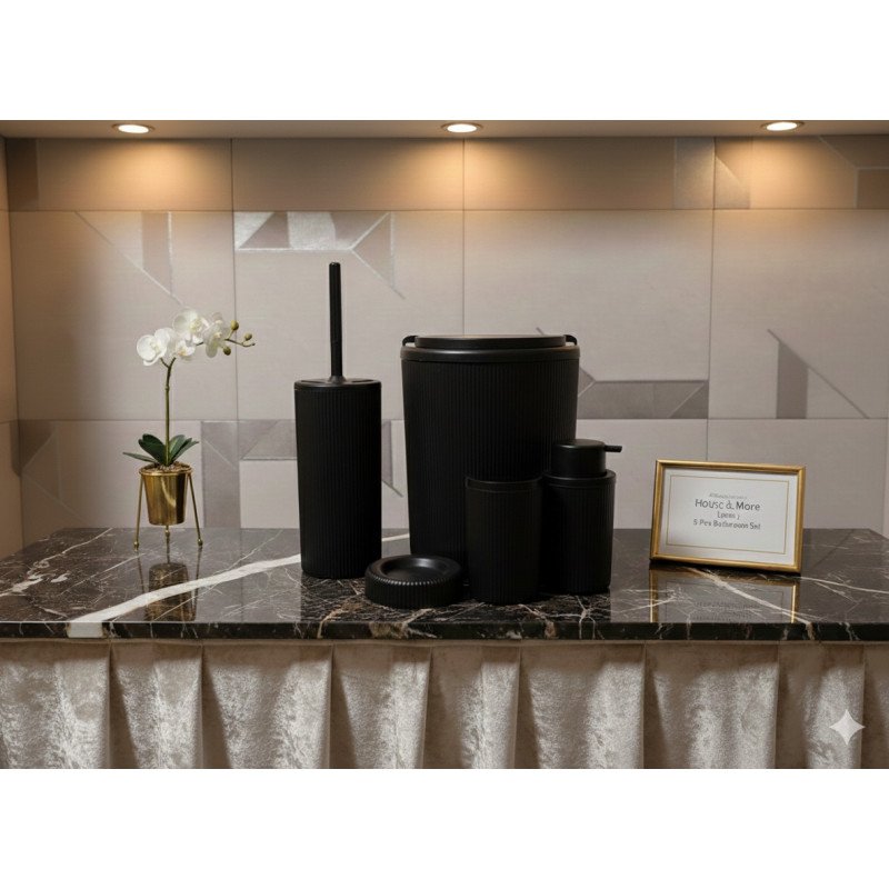 5-Piece Bathroom Accessory Set