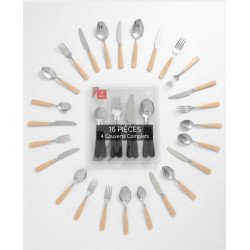 16-Piece Modern Cutlery Set