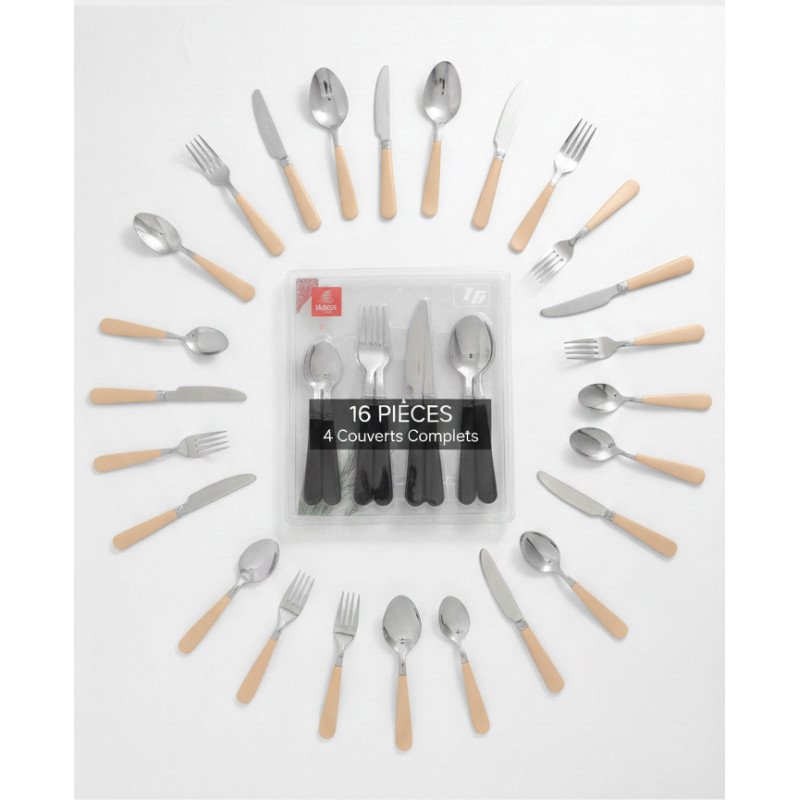 16-Piece Modern Cutlery Set