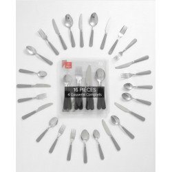 16-Piece Modern Cutlery Set
