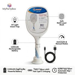 راكيطة صاعقة الناموس الذكية GECKO LTD-728 الأصلية