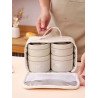 OrgaBox Thermal Lunch Box Set - Stainless Steel | MyPartyBox