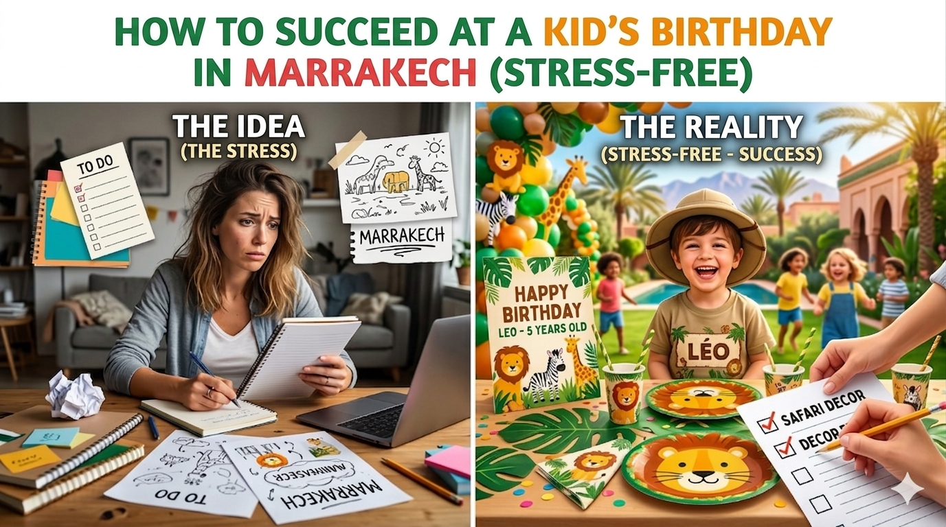 Making it Happen: The Stress-Free Guide to Planning a Child's Birthday in Marrakech