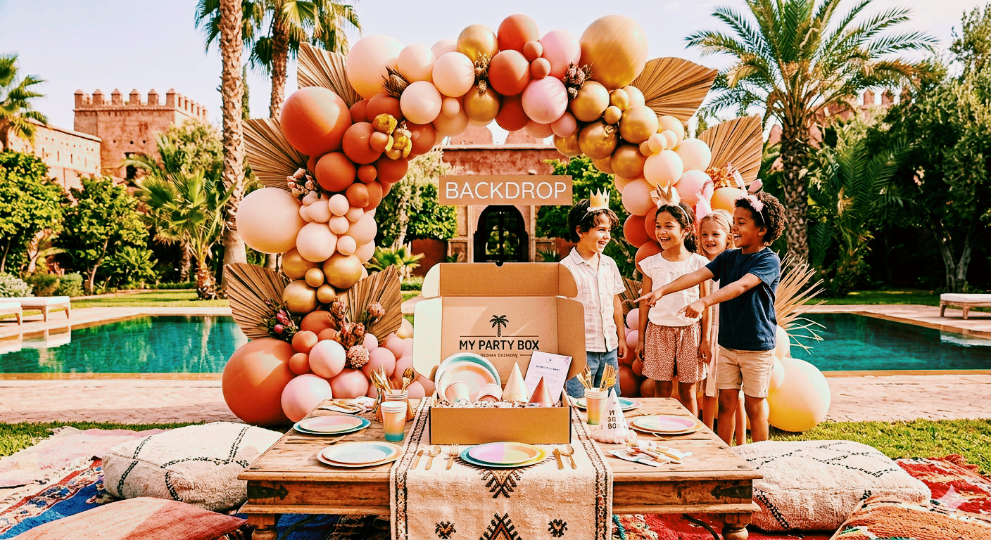 C'est très facile d'organiser un anniversaire avec les experts Mypartybox.